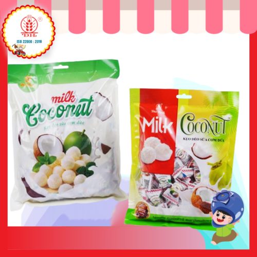 KẸO  DẺO SỮA CƠM DỪA 400gr